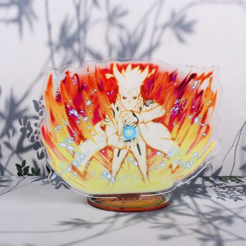 41Style Acrylic Stand Figure Hatake Kakashi Uzumaki Uchiha Sasuke Haruno Sakura Orochimaru Gaara 3D Model For Kid