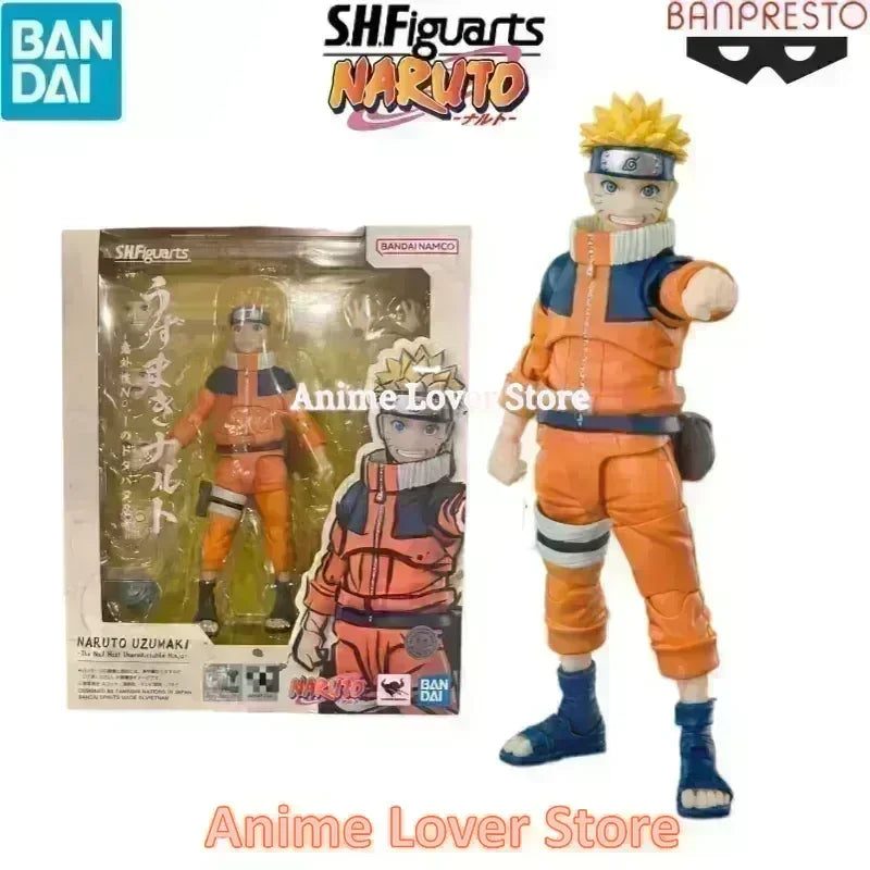 Bandai SHFiguarts SHF Naruto Uzumaki Naruto Uchiha Sasuke Madara Haruno Sakura Hatake Kakashi Jiraiya Orochimaru Anime Figures