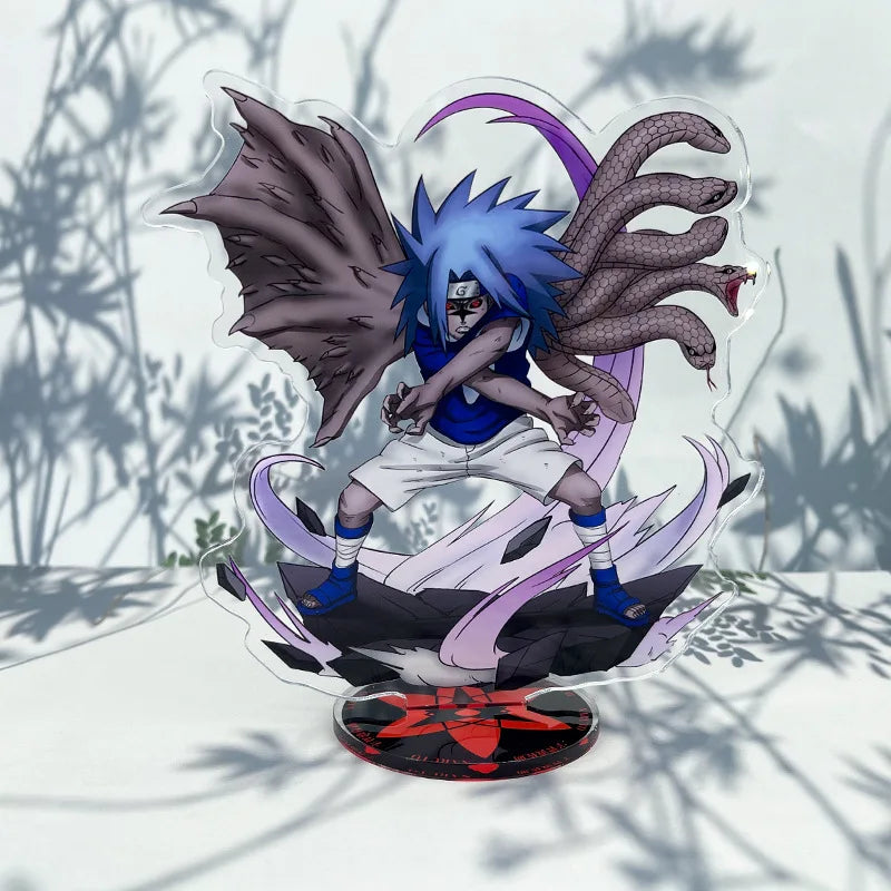 41Style Acrylic Stand Figure Hatake Kakashi Uzumaki Uchiha Sasuke Haruno Sakura Orochimaru Gaara 3D Model For Kid