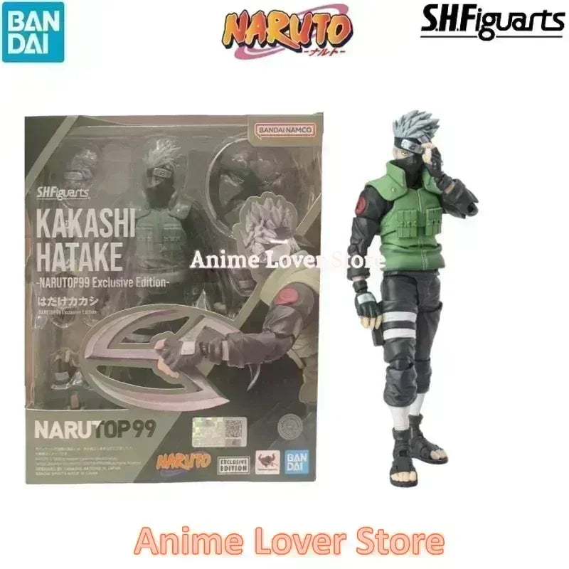 Bandai SHFiguarts SHF Naruto Uzumaki Naruto Uchiha Sasuke Madara Haruno Sakura Hatake Kakashi Jiraiya Orochimaru Anime Figures