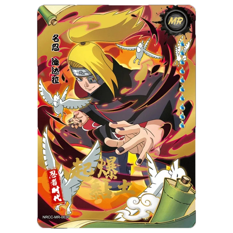kayou Naruto cards XR-001-006 Naruto Uzumaki Jiraiya Namikaze Minato Kakashi Hagi Boy Anime Collection Cards, Holiday Gifts