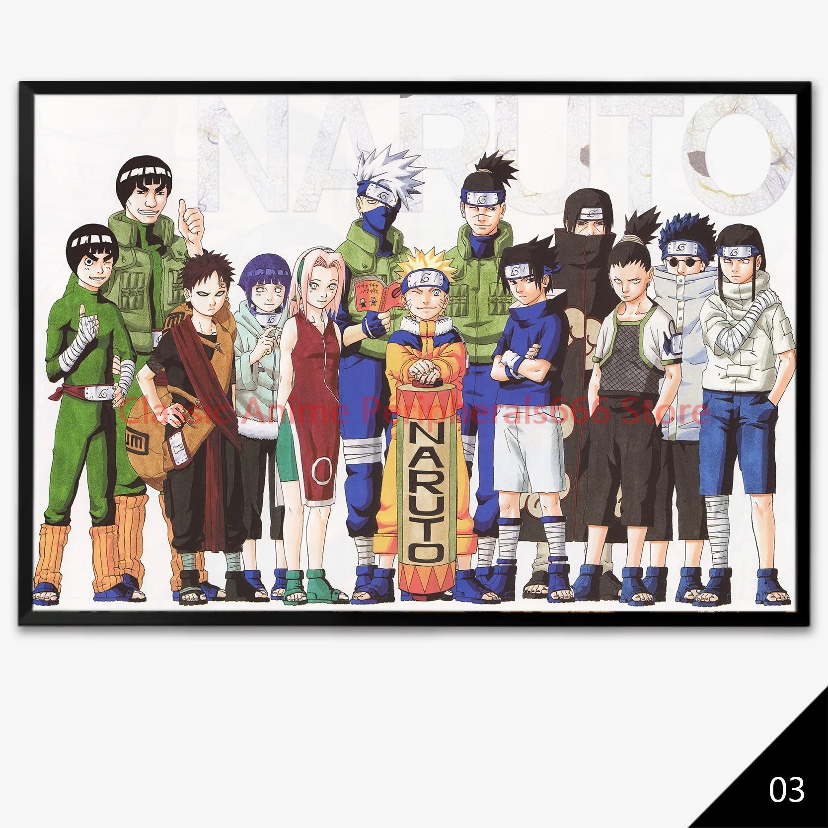 Naruto Hang Up Posters, Family Photos, Decorative Paintings, Naruto Sasuke, Organizes Children's Room Anime, Bedroom Murals, Etc