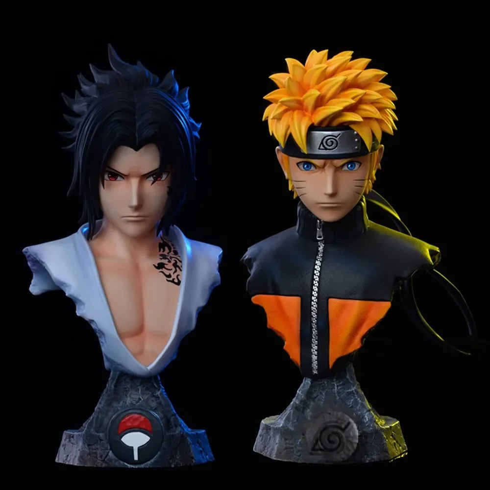 Anime NARUTO Figure GK Modle Toys Uzumaki Naruto Madara Obito Sasuke 1/4 Action Figure Anime Dolls