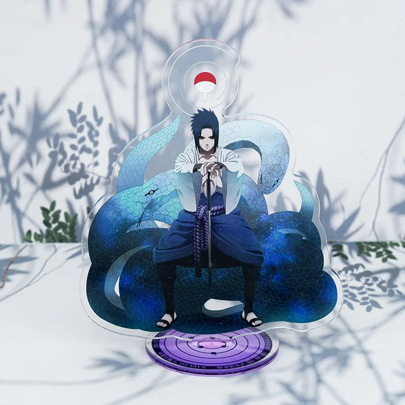 41Style Acrylic Stand Figure Hatake Kakashi Uzumaki Uchiha Sasuke Haruno Sakura Orochimaru Gaara 3D Model For Kid