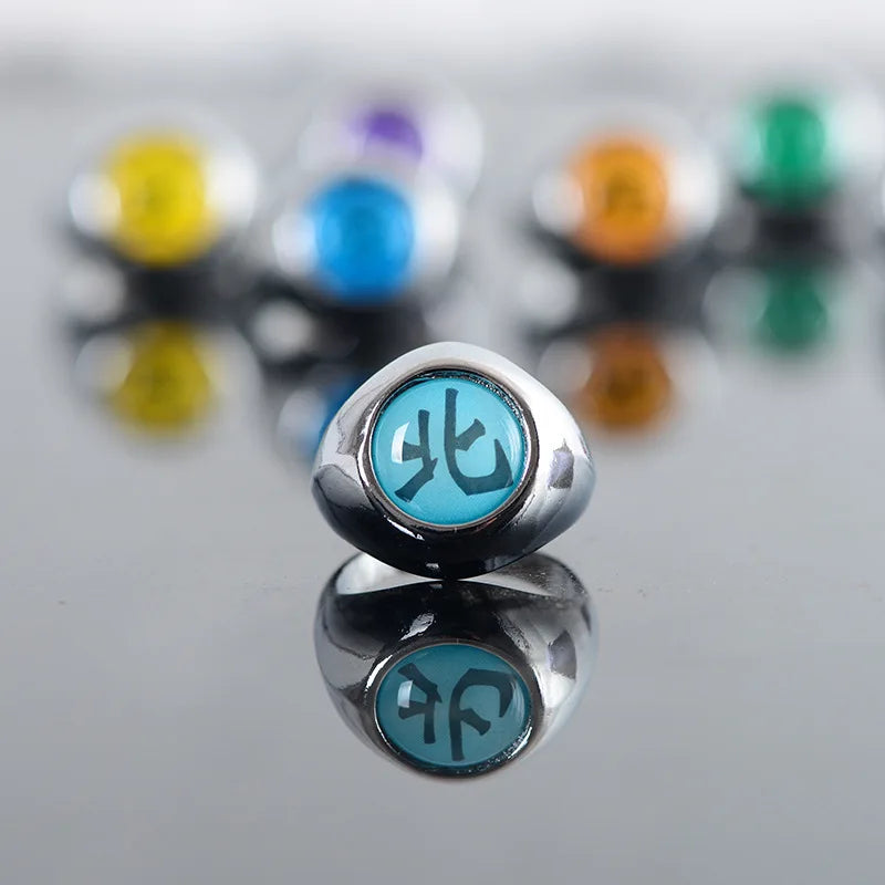 Akatsuki Cosplay Accessories Uchiha Itach Pain Zetsu Konan Kakuzu Sasori Deidara Orochimaru Hidan Metal Pendants Action Figure