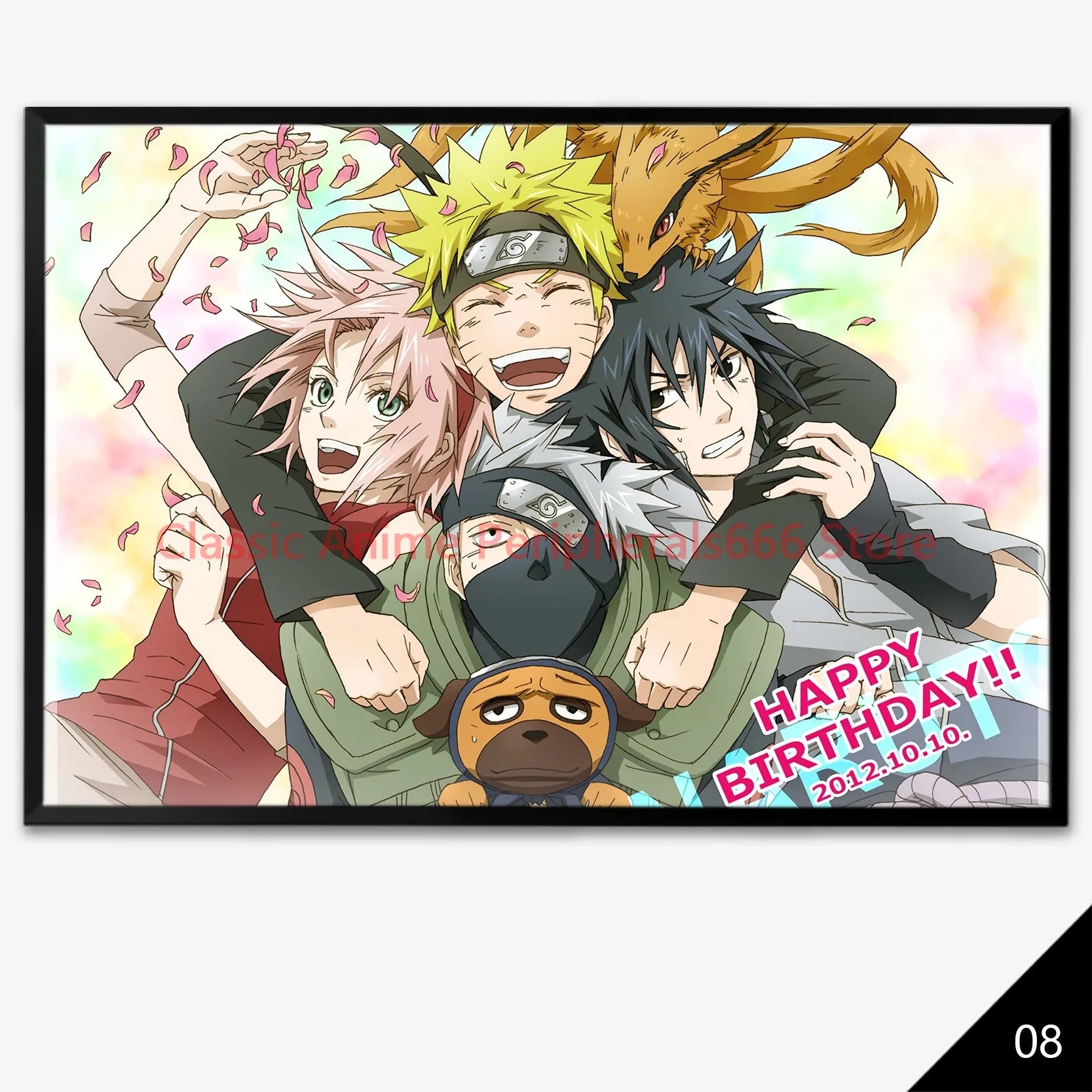 Naruto Hang Up Posters, Family Photos, Decorative Paintings, Naruto Sasuke, Organizes Children's Room Anime, Bedroom Murals, Etc