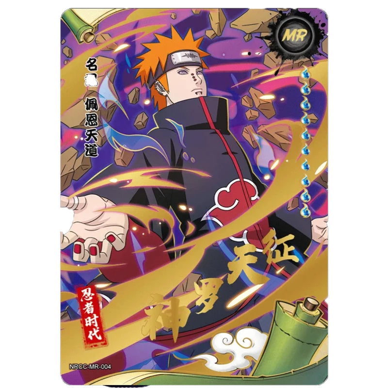 kayou Naruto cards XR-001-006 Naruto Uzumaki Jiraiya Namikaze Minato Kakashi Hagi Boy Anime Collection Cards, Holiday Gifts