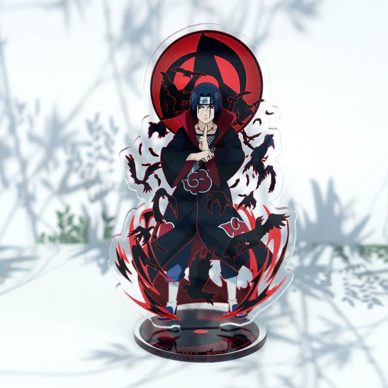 41Style Acrylic Stand Figure Hatake Kakashi Uzumaki Uchiha Sasuke Haruno Sakura Orochimaru Gaara 3D Model For Kid