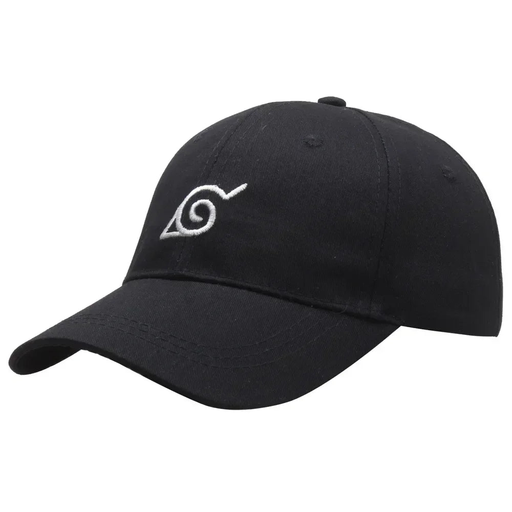 Unisex Embroidered Baseball Hat Adjustable Sun Visor Hat Uzumaki Akatsuki Duck Tongue Anime Cosplay