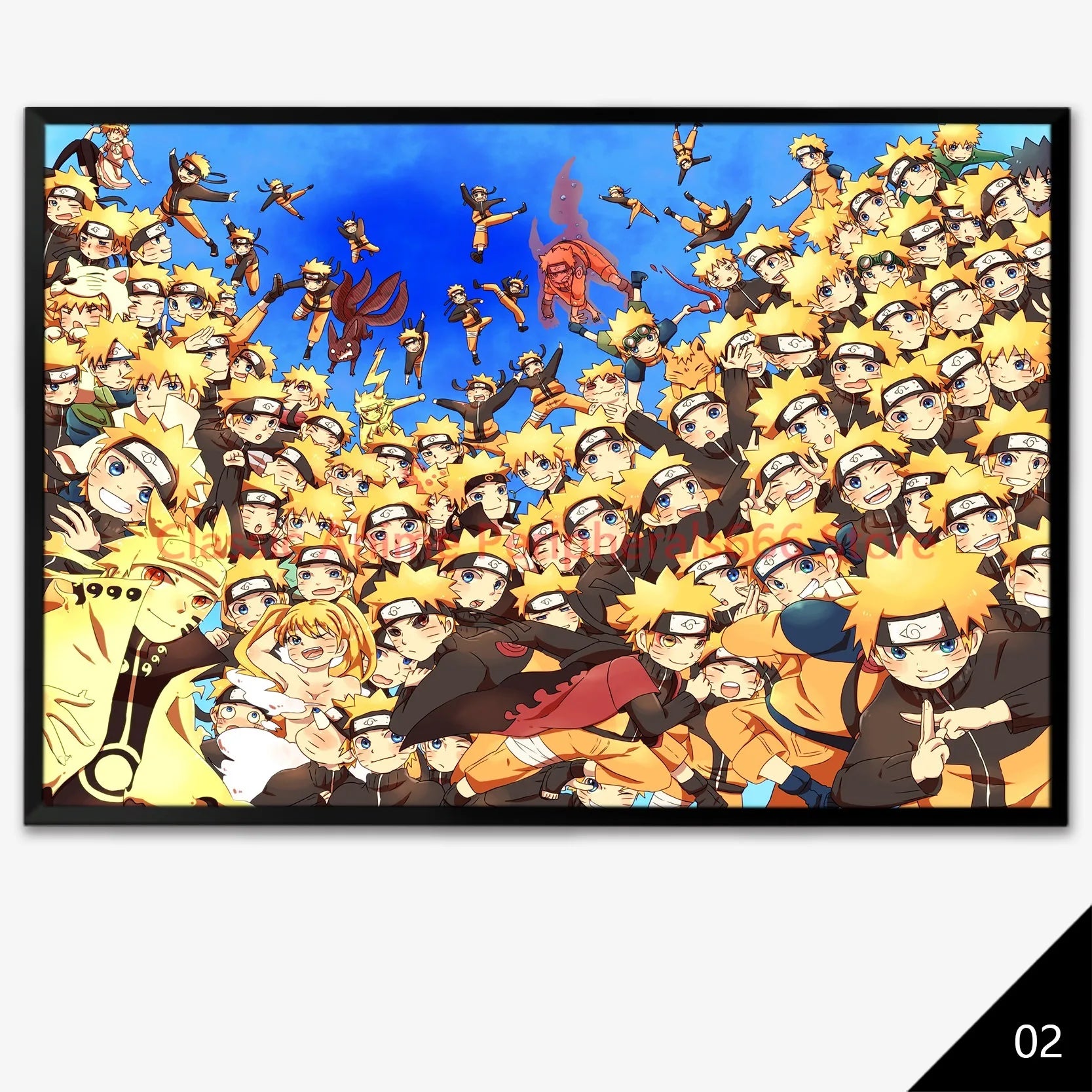 Naruto Hang Up Posters, Family Photos, Decorative Paintings, Naruto Sasuke, Organizes Children's Room Anime, Bedroom Murals, Etc