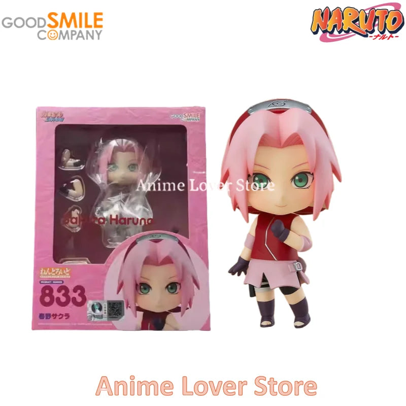Good Smile Nendoroid  Naruto GSC Gaara Naruto Uzumaki Sasuke Orochimaru Itachi Jiraiya Kakashi Madara Rock Lee Anime Figure Toys