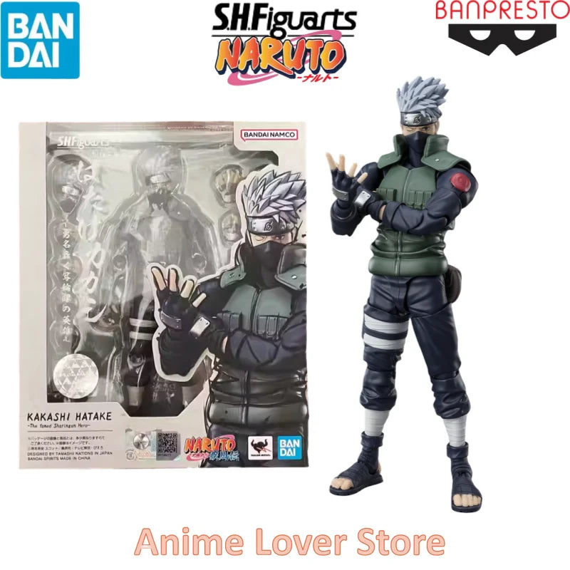 Bandai SHFiguarts SHF Naruto Uzumaki Naruto Uchiha Sasuke Madara Haruno Sakura Hatake Kakashi Jiraiya Orochimaru Anime Figures