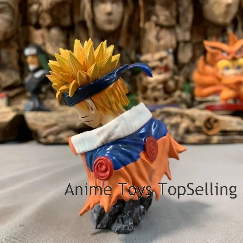10cm NARUTO Figurine Young Uzumaki Naruto Figure PVC Statue Model Collectible Toys Gifts