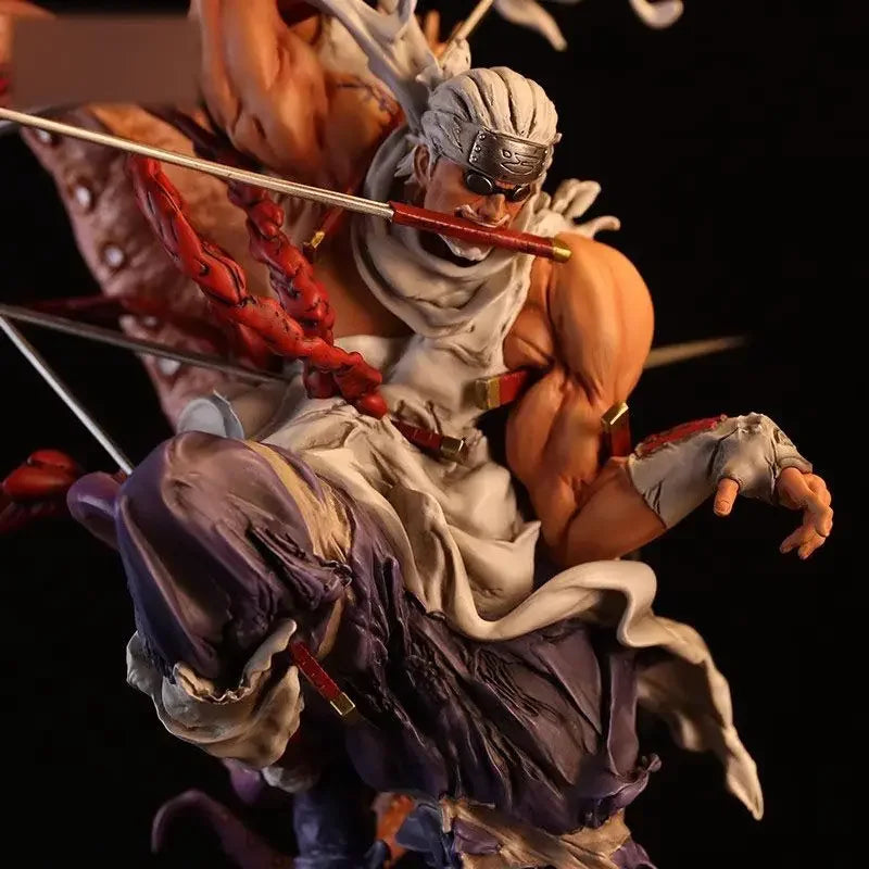 Anime Naruto Figures Killer Bee Action Figures The Fifth NARUTO Figurine PVC Collection Model Toys Desktop Decoration Gifts