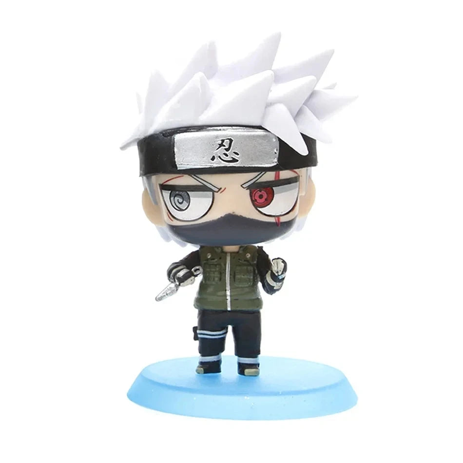 Anime Naruto Figure Toy Set Uzumaki Naruto Uchiha Sasuke Action Anime Model PVC Statue figurine Collectible Toys