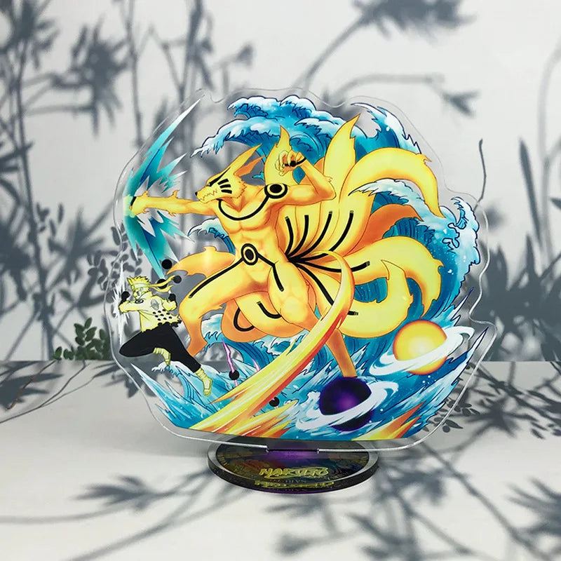 41Style Acrylic Stand Figure Hatake Kakashi Uzumaki Uchiha Sasuke Haruno Sakura Orochimaru Gaara 3D Model For Kid