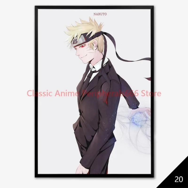 Naruto Hang Up Posters, Family Photos, Decorative Paintings, Naruto Sasuke, Organizes Children's Room Anime, Bedroom Murals, Etc