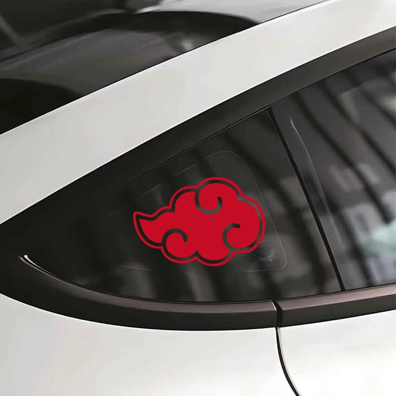 Akatsuki's Auspicious Clouds decal，for anime fans&lovers,creative&funny with high quality for car trucks motorcycles &laptops