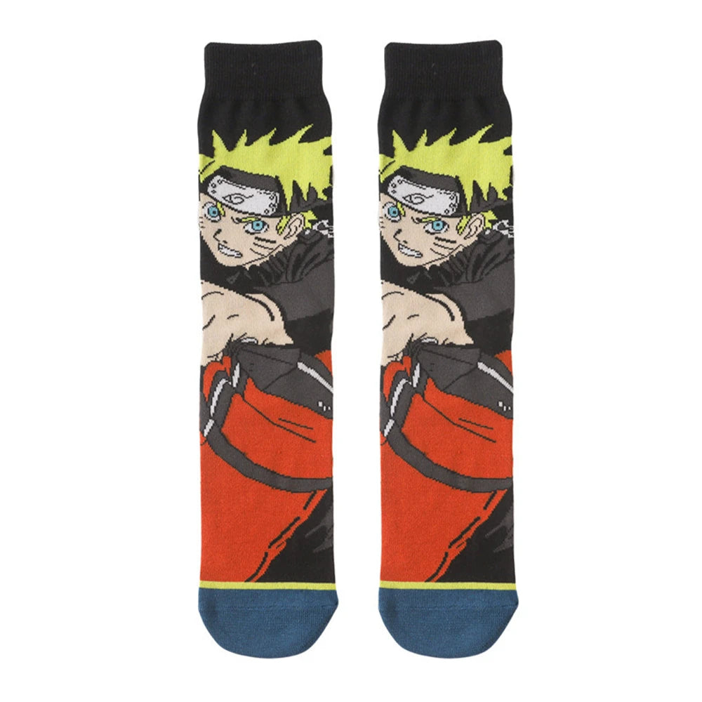 Anime Uzumaki NARUTO Uchiha Sasuke Haruno Sakura Itachi Jiraiya Socks Cosplay Adult Unisex Clothing Sock Accessories Props