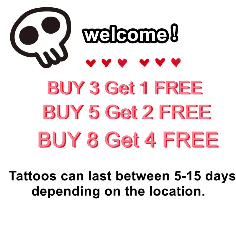 Anime Gaara Big Size Temporary Tattoos Waterproof Art Body Arm Cosplay Cartoon Fake Tatto Sticker