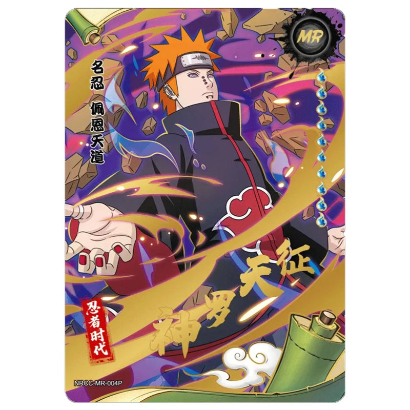 kayou Naruto cards XR-001-006 Naruto Uzumaki Jiraiya Namikaze Minato Kakashi Hagi Boy Anime Collection Cards, Holiday Gifts