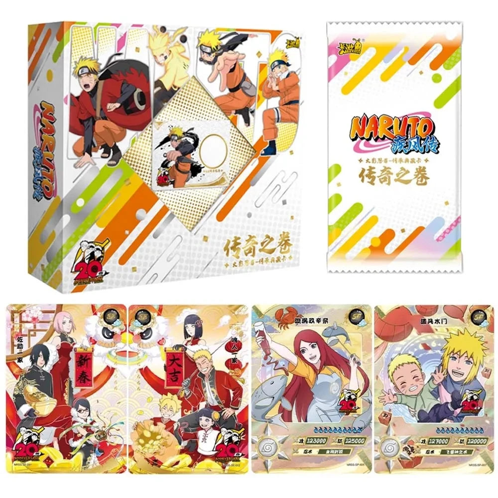 The New KAYOU Naruto Card The Chapter of Soldiers Naruto Bronzing Inheritance Collection BP Card Children's Gift Collection Card