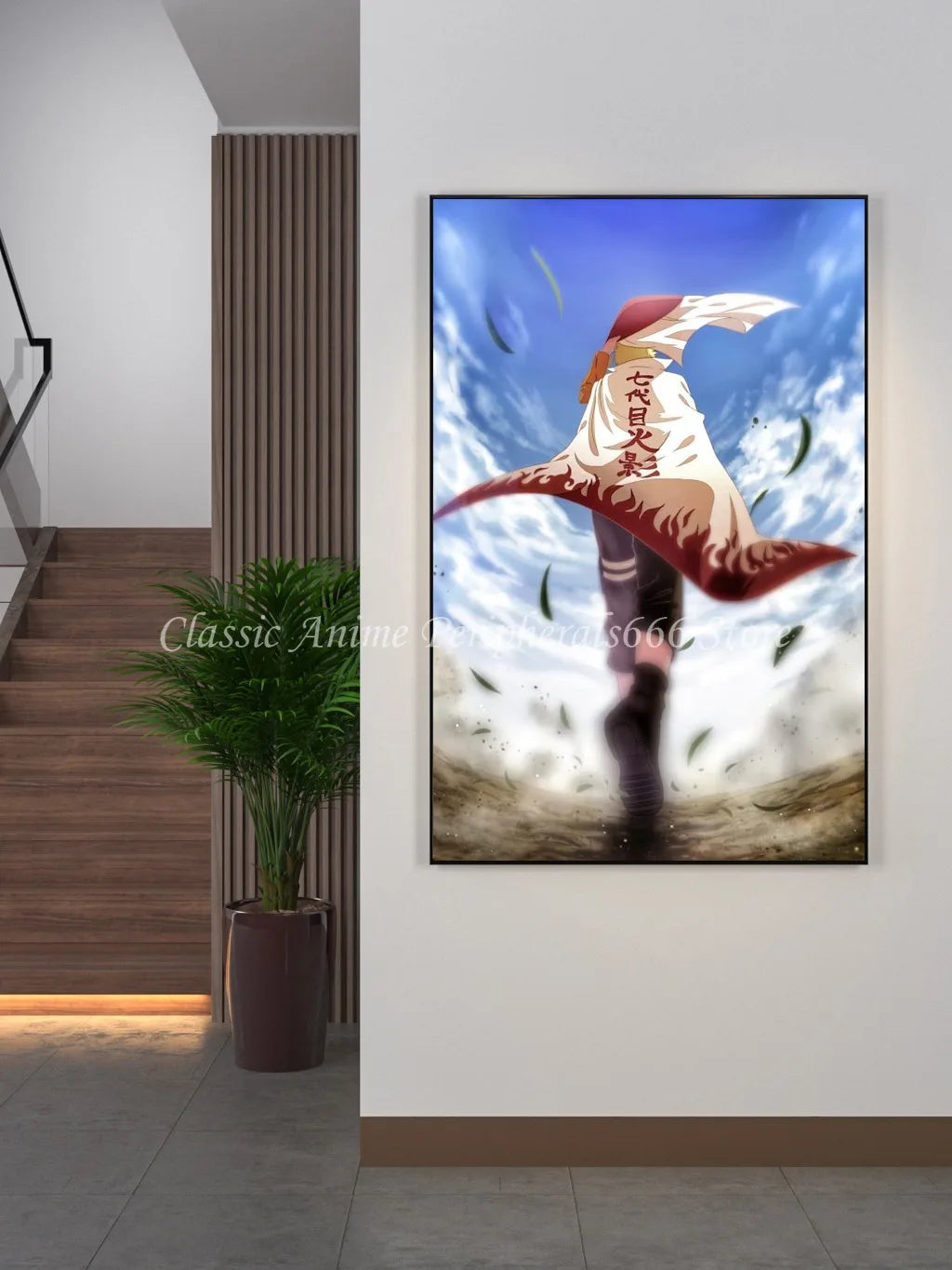 Naruto Anime Decoration Painting Naruto Kakashi Uchiha Itachi Xiao Organizes Posters, Entrance Paintings, Murals