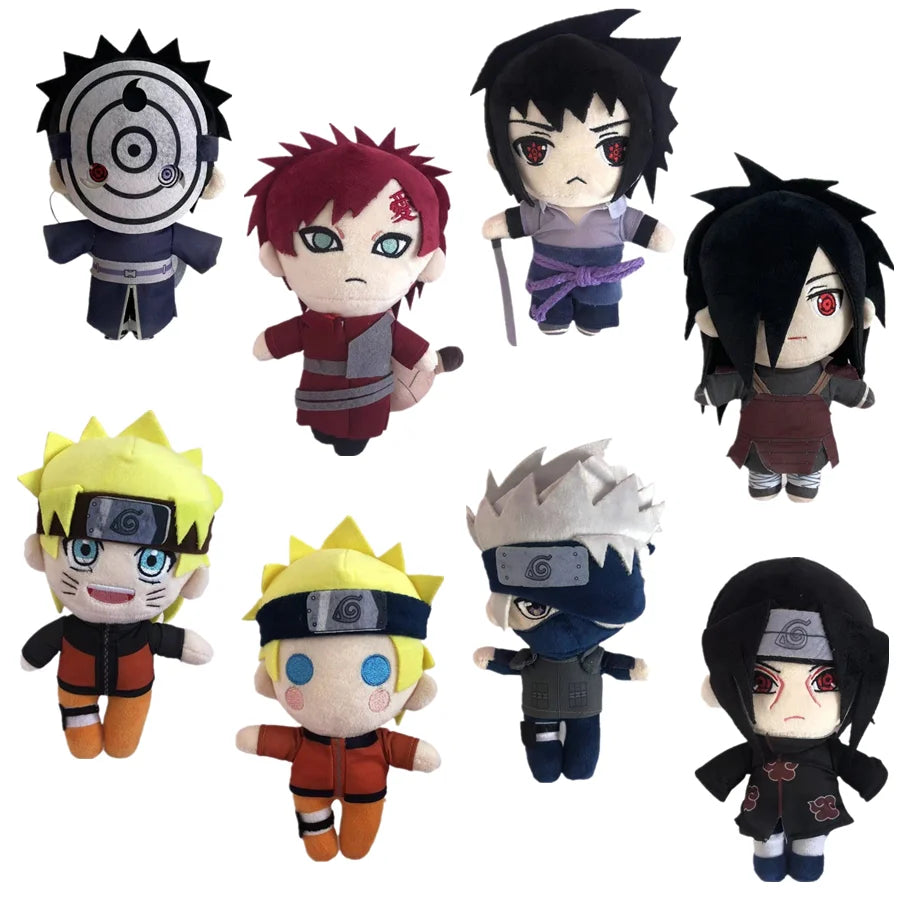 New Hatake Kakashi Gaara Uchiha Itachi Uchiha Madara Uchiha Sasuke 8“ 20CM Plush Doll