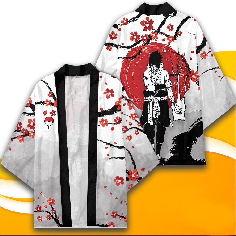 Naruto Anime Peripheral Set Yuori Kimono Jacket Naruto Li Locke Suit Bathrobe Two-Dimensional Cloak Pajamas