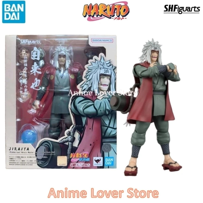 Bandai SHFiguarts SHF Naruto Uzumaki Naruto Uchiha Sasuke Madara Haruno Sakura Hatake Kakashi Jiraiya Orochimaru Anime Figures
