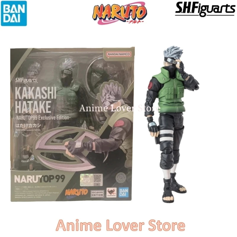 Bandai SHFiguarts SHF Naruto Uzumaki Naruto Uchiha Sasuke Madara Haruno Sakura Hatake Kakashi Jiraiya Orochimaru Anime Figures