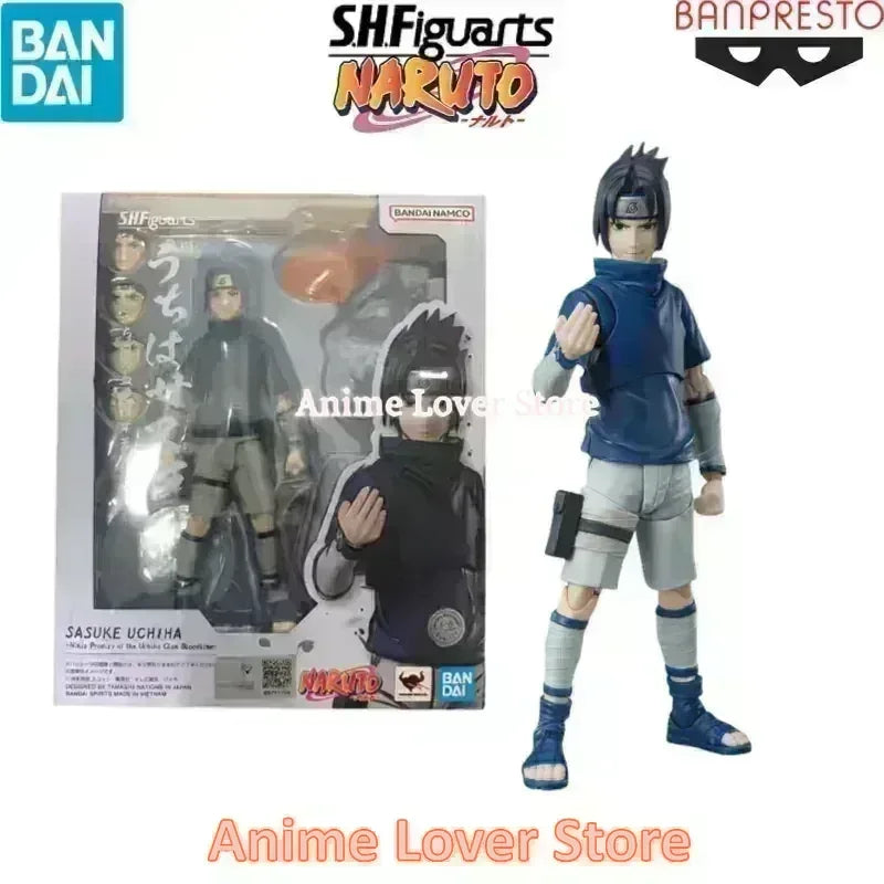 Bandai SHFiguarts SHF Naruto Uzumaki Naruto Uchiha Sasuke Madara Haruno Sakura Hatake Kakashi Jiraiya Orochimaru Anime Figures